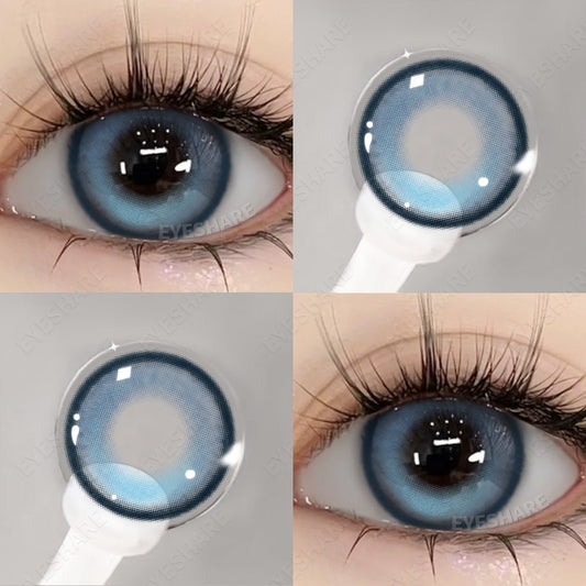 Bubble Blue 14.5mm 1 Pair | 1 Year