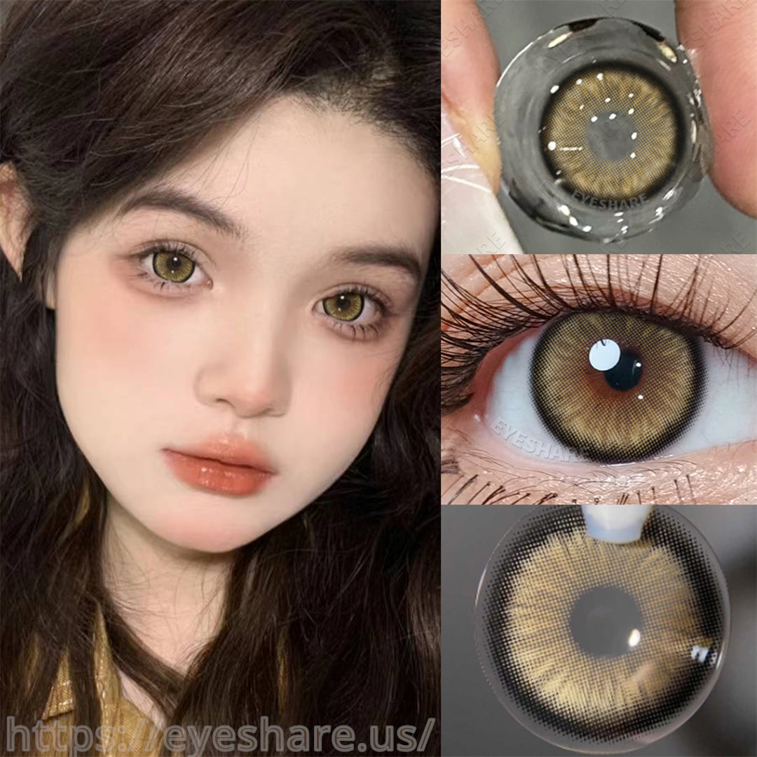 Diamante marrón 14,5 mm 1 par | 1 año