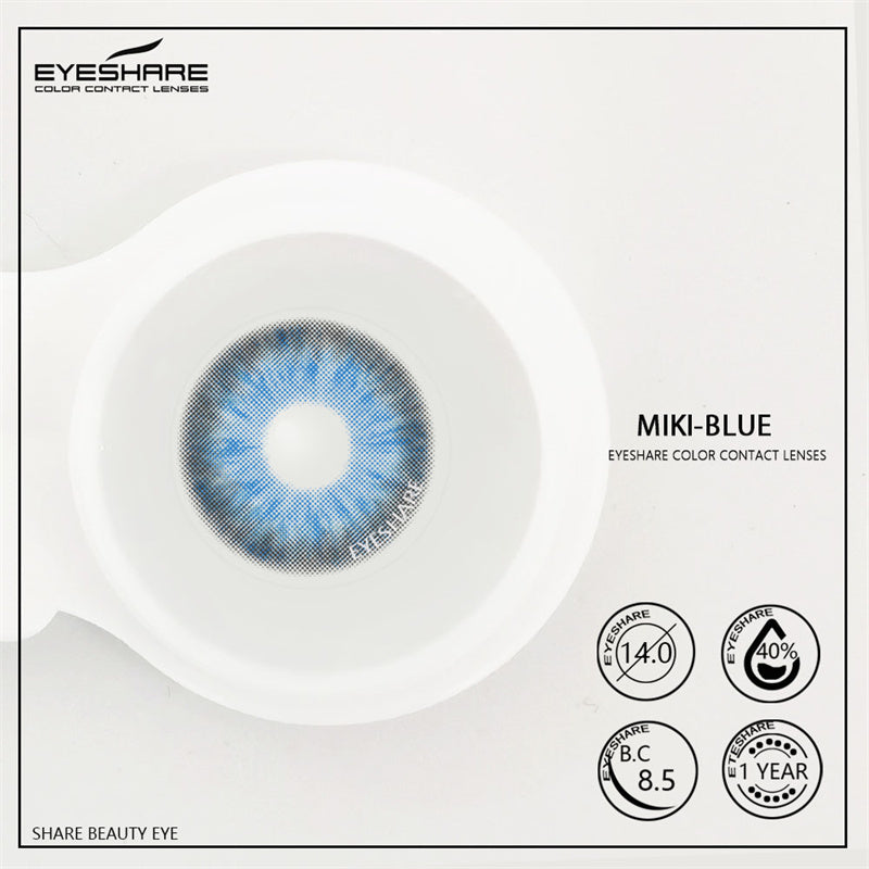 Miki Blue 14,0 mm, 1 par | 1 año