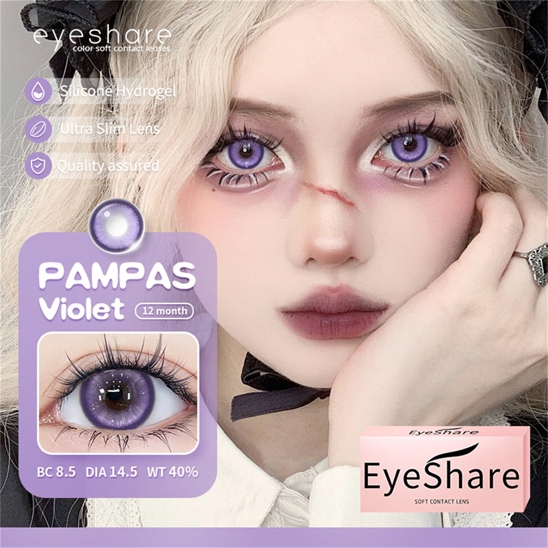 Lentes NEBULA-RED Anime Halloween Cosplay 14.0mm