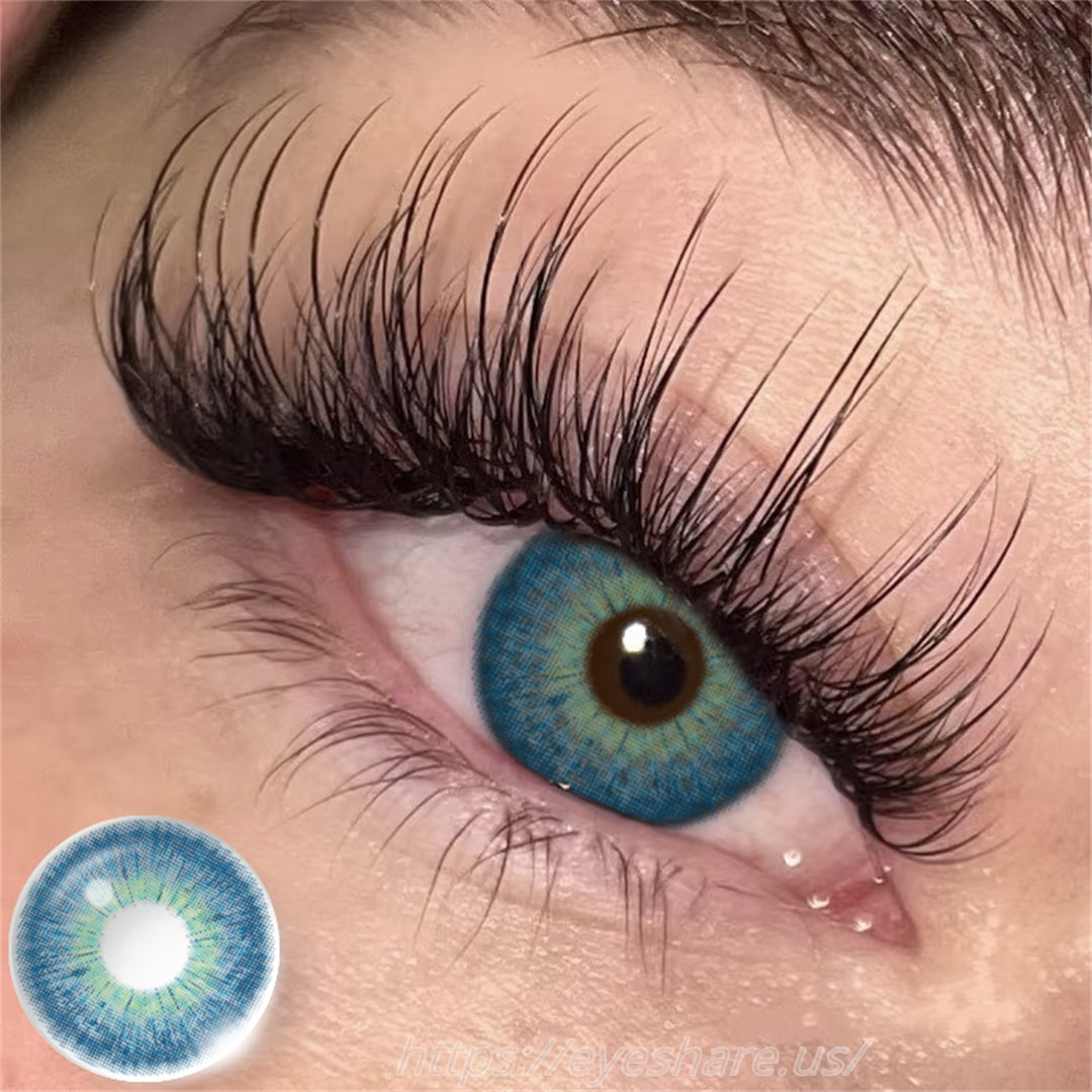 Riyadh Blue 14.5mm 1 Pair | 6 Months