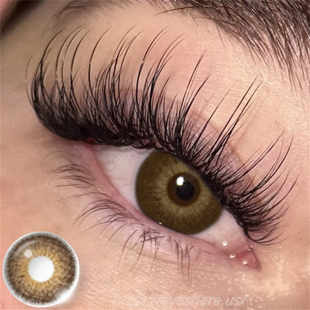 Riyadh Brown 14.5mm 1 Pair | 6 Months