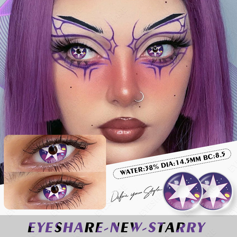 Cosplay Starry 14,5 mm 1 par | 1 año