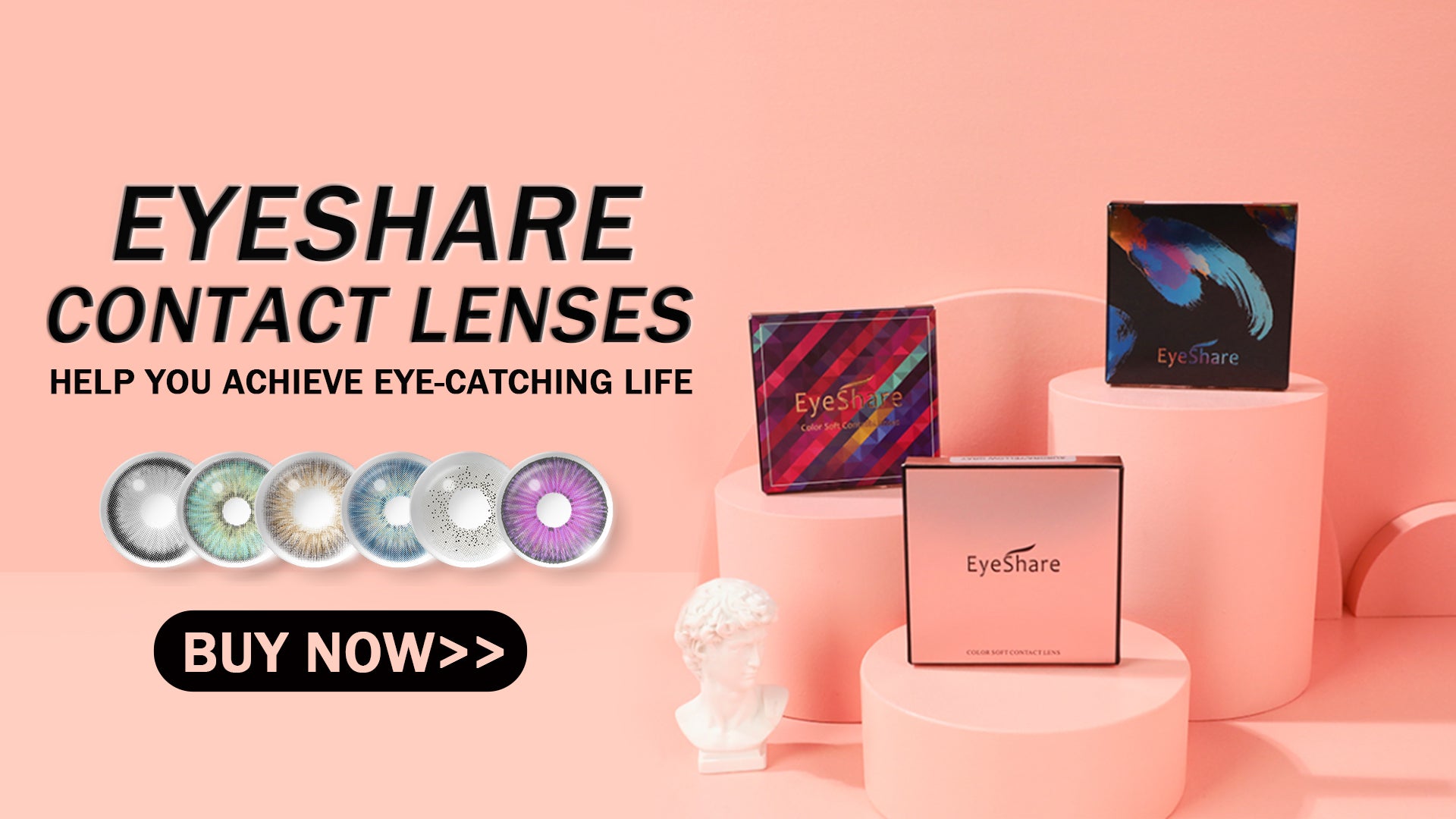 EYESHARE STARRY HD71 Purple Color Contact Lenses – eyesharelens