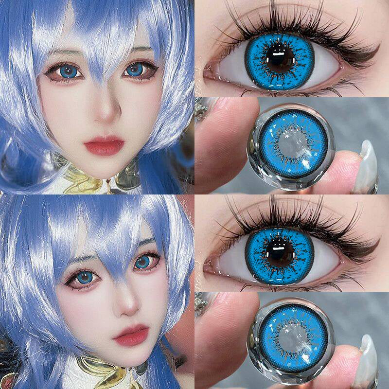 Cosplay Bella Blue 14.5mm 1 Pair | 1 Year