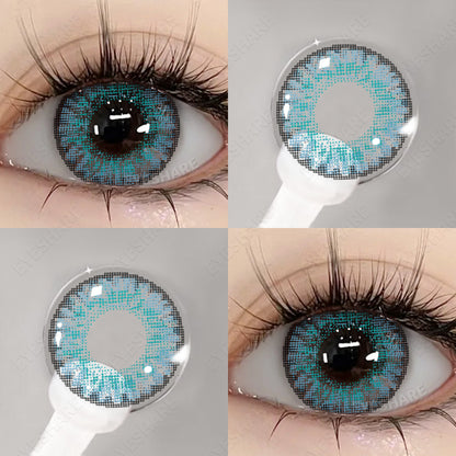 3TONE Brilliant-Blue 14.5mm 1 Pair | 1 Year