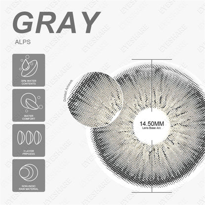 Alps Gray 14.5mm 1 Pair | 1 Year（复制）