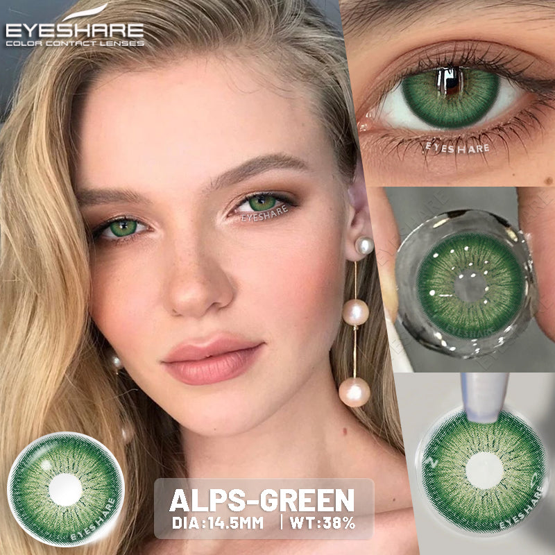 Alps Green 14.5mm 1 Pair | 1 Year