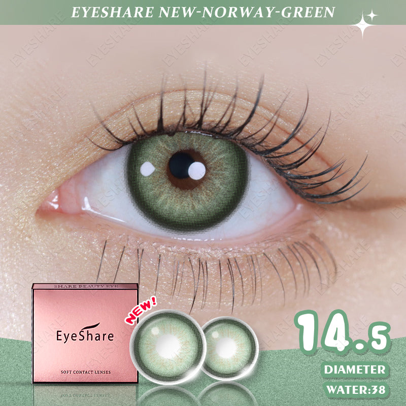 Asura Green 14.5mm  1 Pair | 1 Year