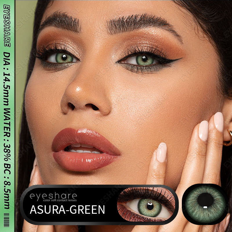 Asura Green 14.5mm  1 Pair | 1 Year