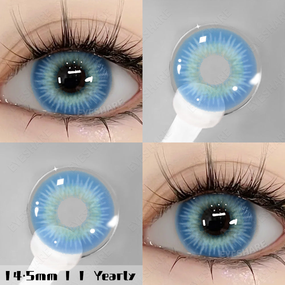 Atlantis Blue 14.5mm 1 Pair | 1 Year