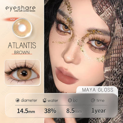 Atlantis Brown 14.5mm 1 Pair | 1 Year