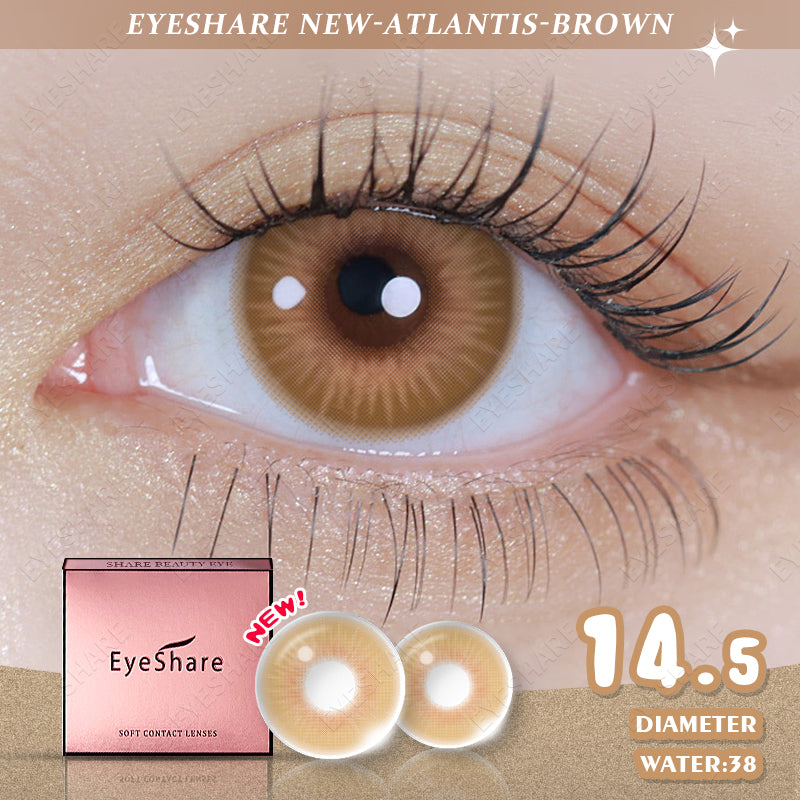 Atlantis Brown 14.5mm 1 Pair | 1 Year