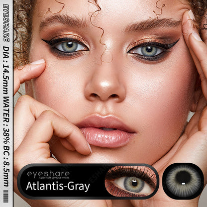 Atlantis Gray 14.5mm 1 Pair | 1 Year