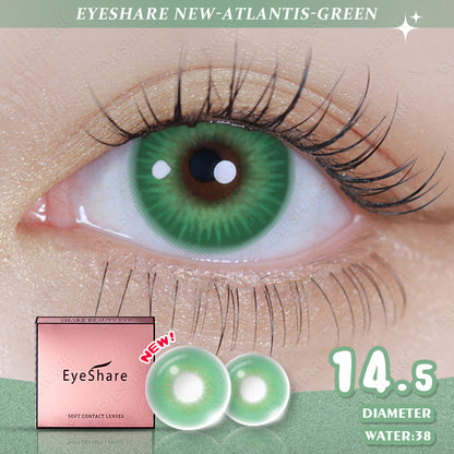 Atlantis Green 14.5mm 1 Pair | 1 Year