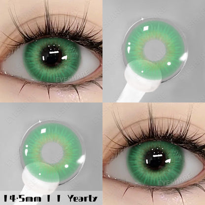 Atlantis Green 14.5mm 1 Pair | 1 Year