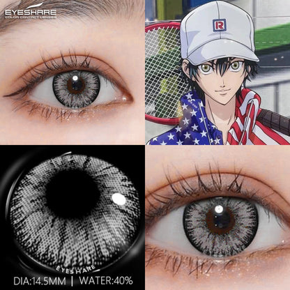 Cosplay AYY Gray 14.5mm 1 Pair | 1 Year