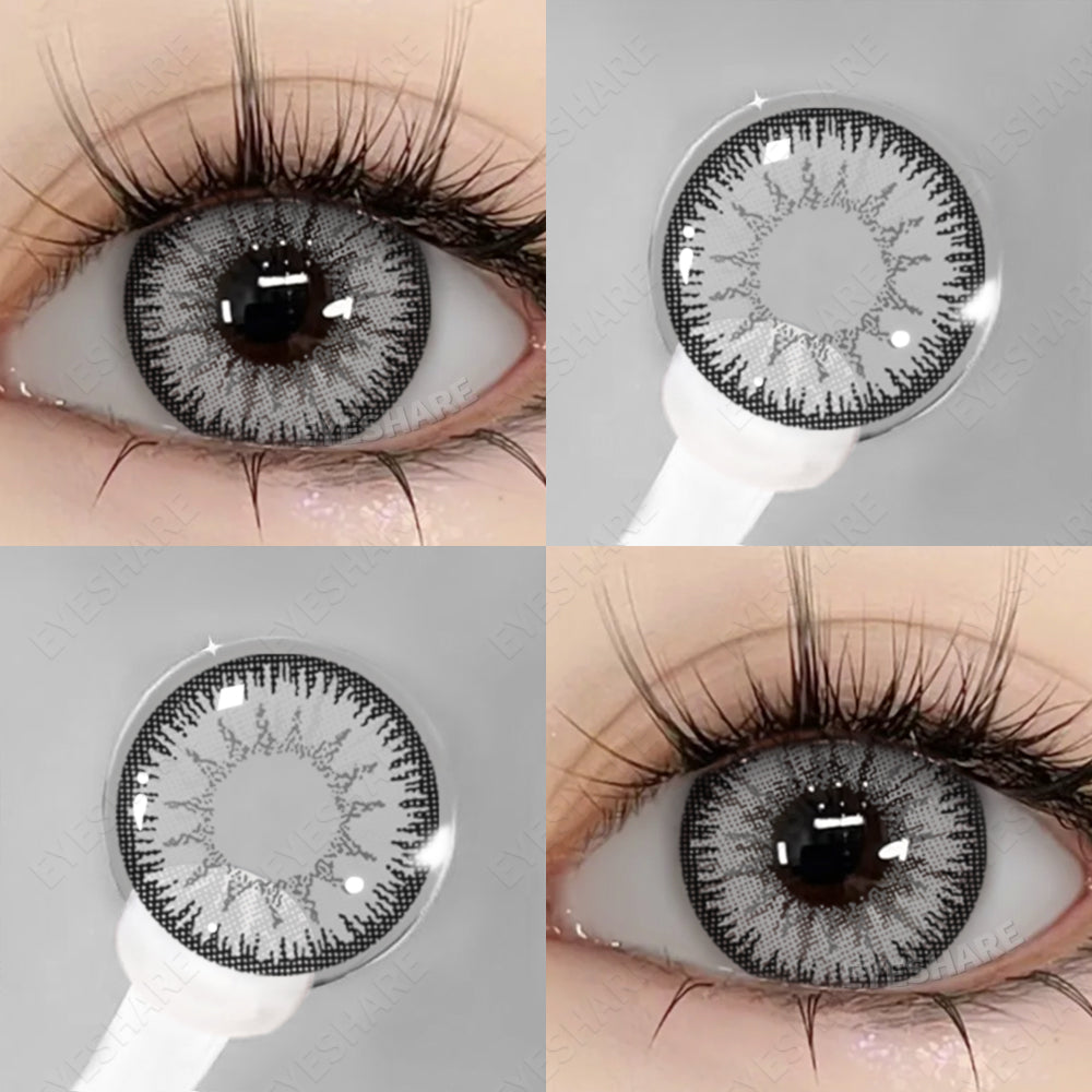 Cosplay AYY Gray 14.5mm 1 Pair | 1 Year