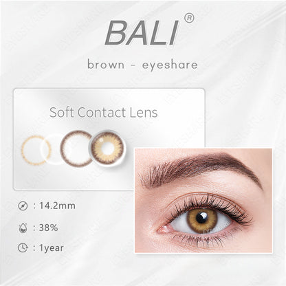 Bali Brown 14.2mm 1 Pair | 1 Year