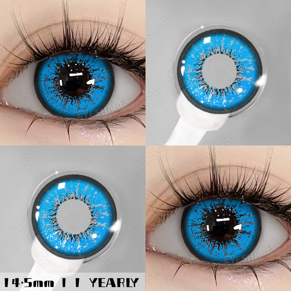 Cosplay Bella Blue 14.5mm 1 Pair | 1 Year