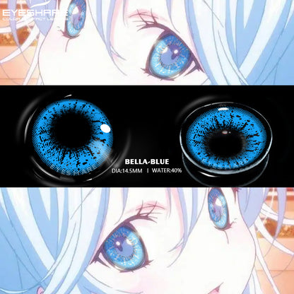 Cosplay Bella Blue 14.5mm 1 Pair | 1 Year