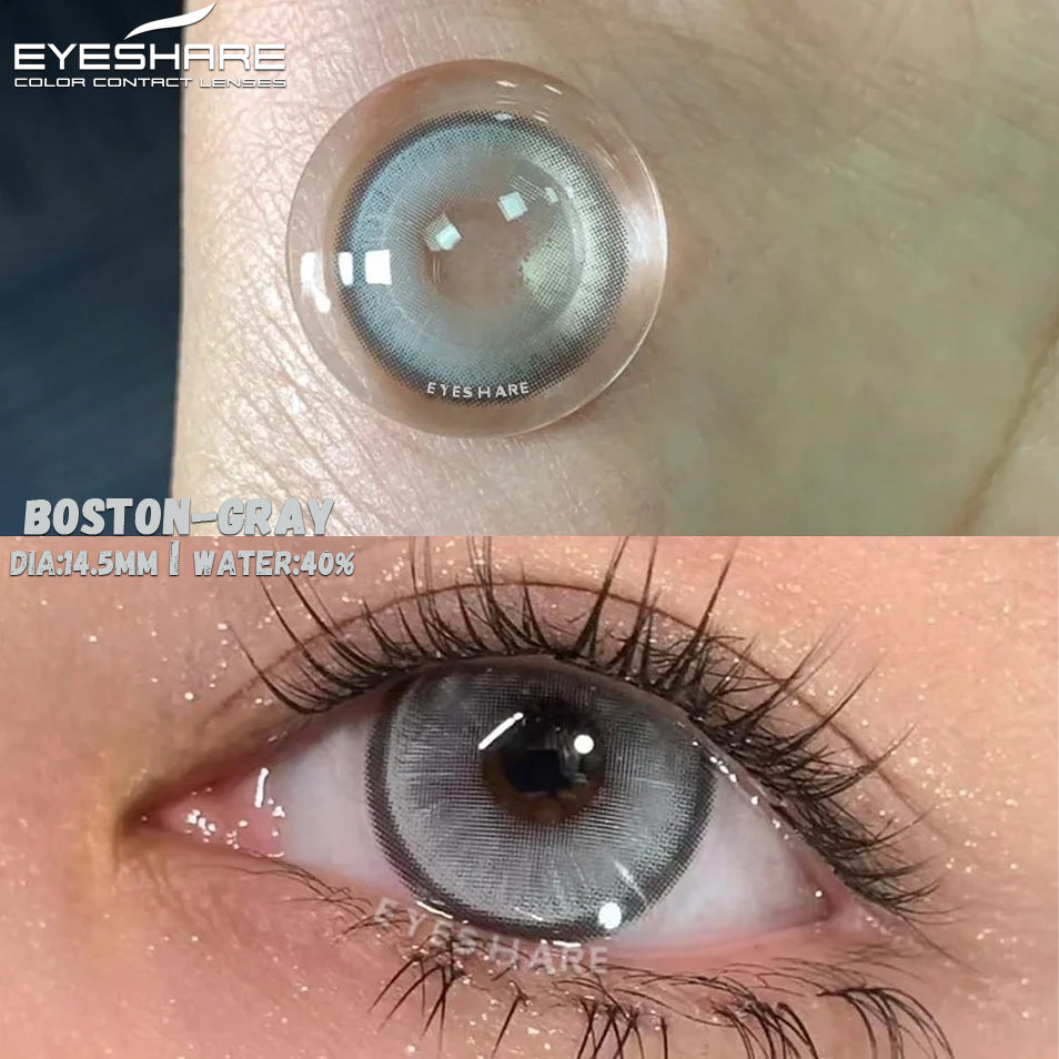 Boston Gray 14.5mm 1 Pair | 1 Year