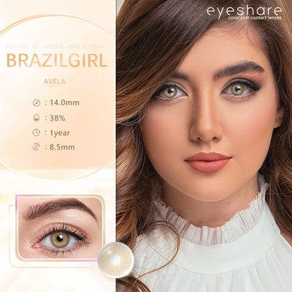 Brazilgirl Avela 14.0mm 1 Pair | 1 Year