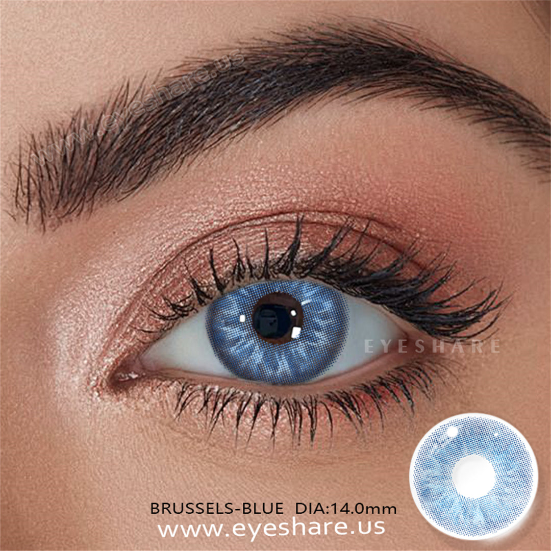 Brussels Blue 14.0mm 1 Pair | 1 Year