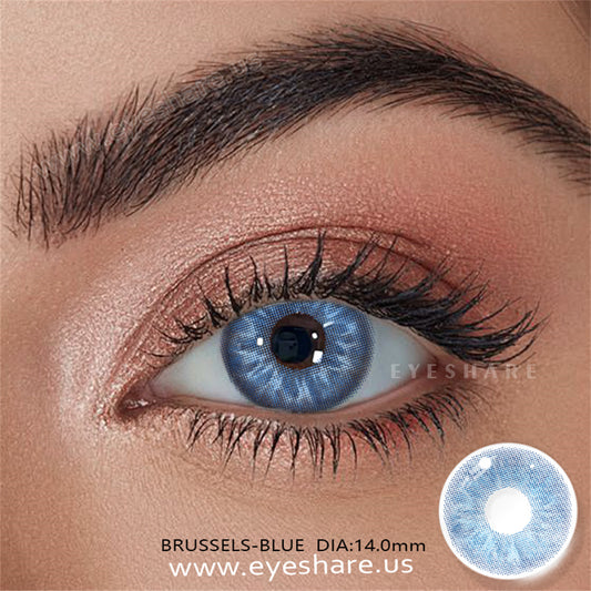 Brussels Blue 14.0mm 1 Pair | 1 Year