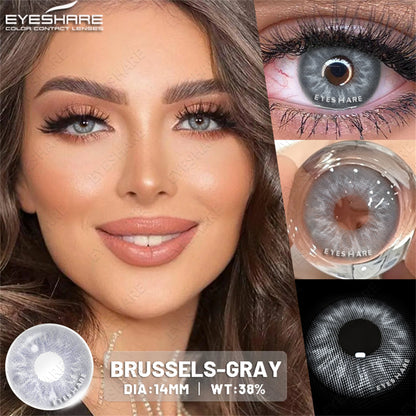 Brussels Gray 14.0mm 1 Pair | 1 Year