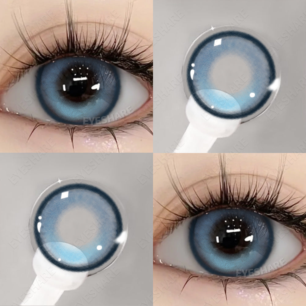 Bubble Blue 14.5mm 1 Pair | 1 Year