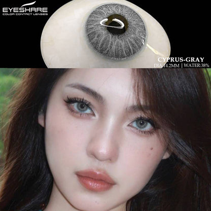 Cyprus Gray 14.2mm 1 Pair | 1 Year