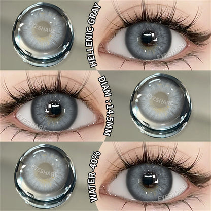 Hellenic Gray 14.5mm 1 Pair | 1 Year