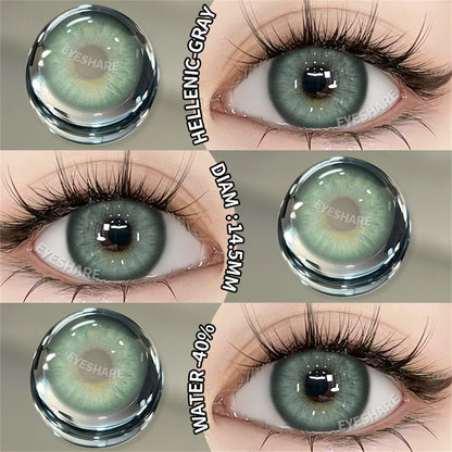 Hellenic Green 14.5mm 1 Pair | 1 Year