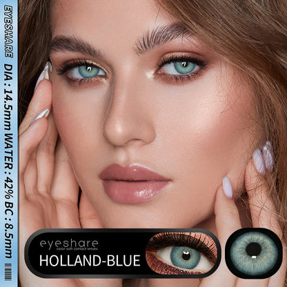 Holland Blue 1 Day Use I 14.5mm,10 Pcs=5Pair