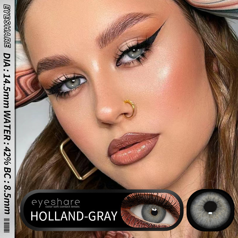 Holland Gray 14.5mm | 1 Day, 10 Pcs