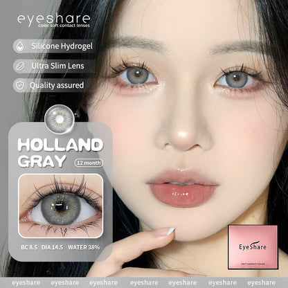 Holland Gray 14.5mm 1 Pair | 1 Year