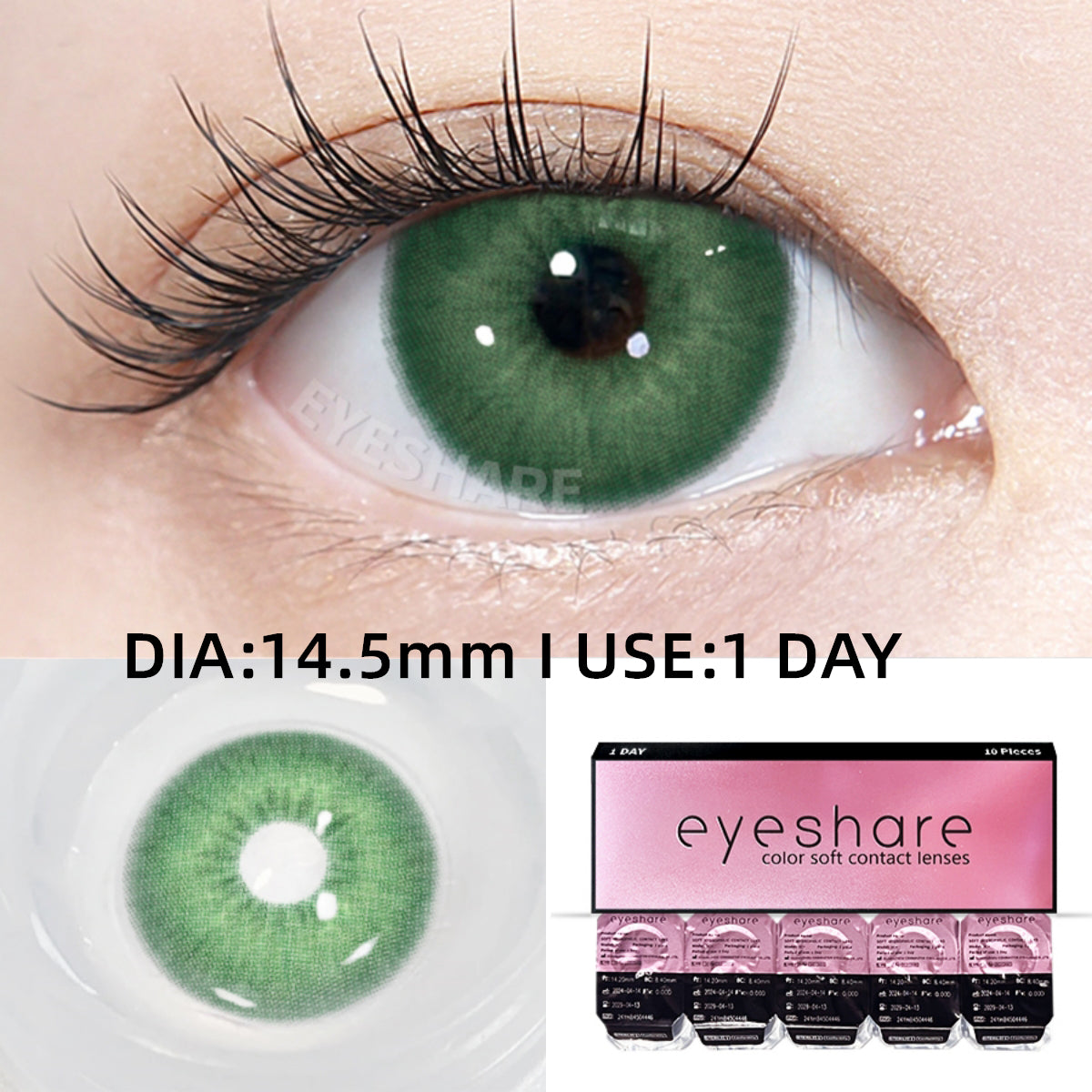 Holland Green 14.5mm | 1 Day, 10 Pcs