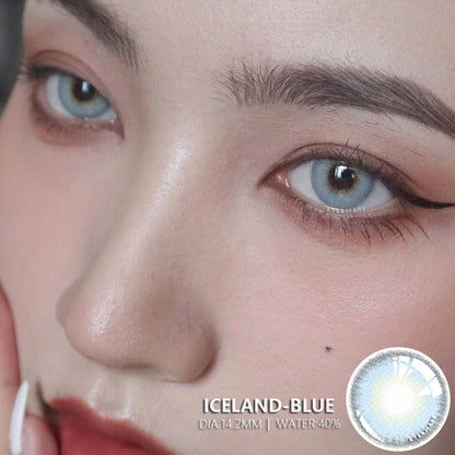 Iceland Blue 14.2mm 1 Pair | 1 Year