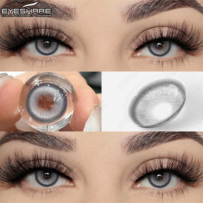 Madrid Gray 1 Day Use I 14.0mm,10 Pcs=5Pair,Cosplay