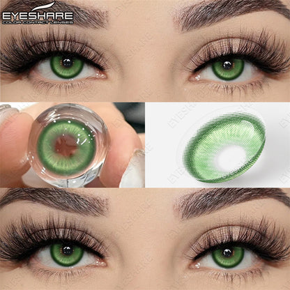 Madrid Green 1 Day Use I 14.2mm,10 Pcs=5Pair