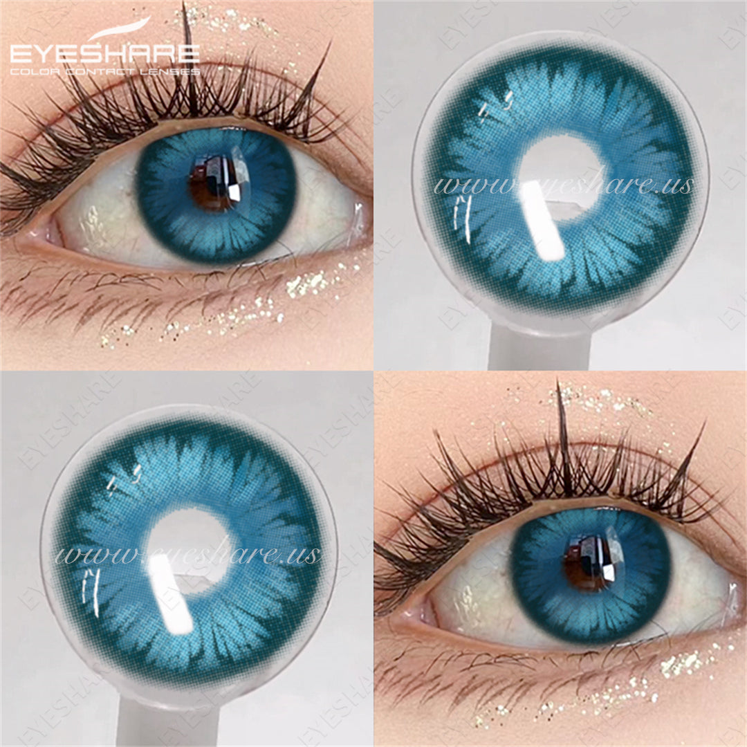 Cosplay Montreux Blue 14.5mm 1 Pair | 1 Year