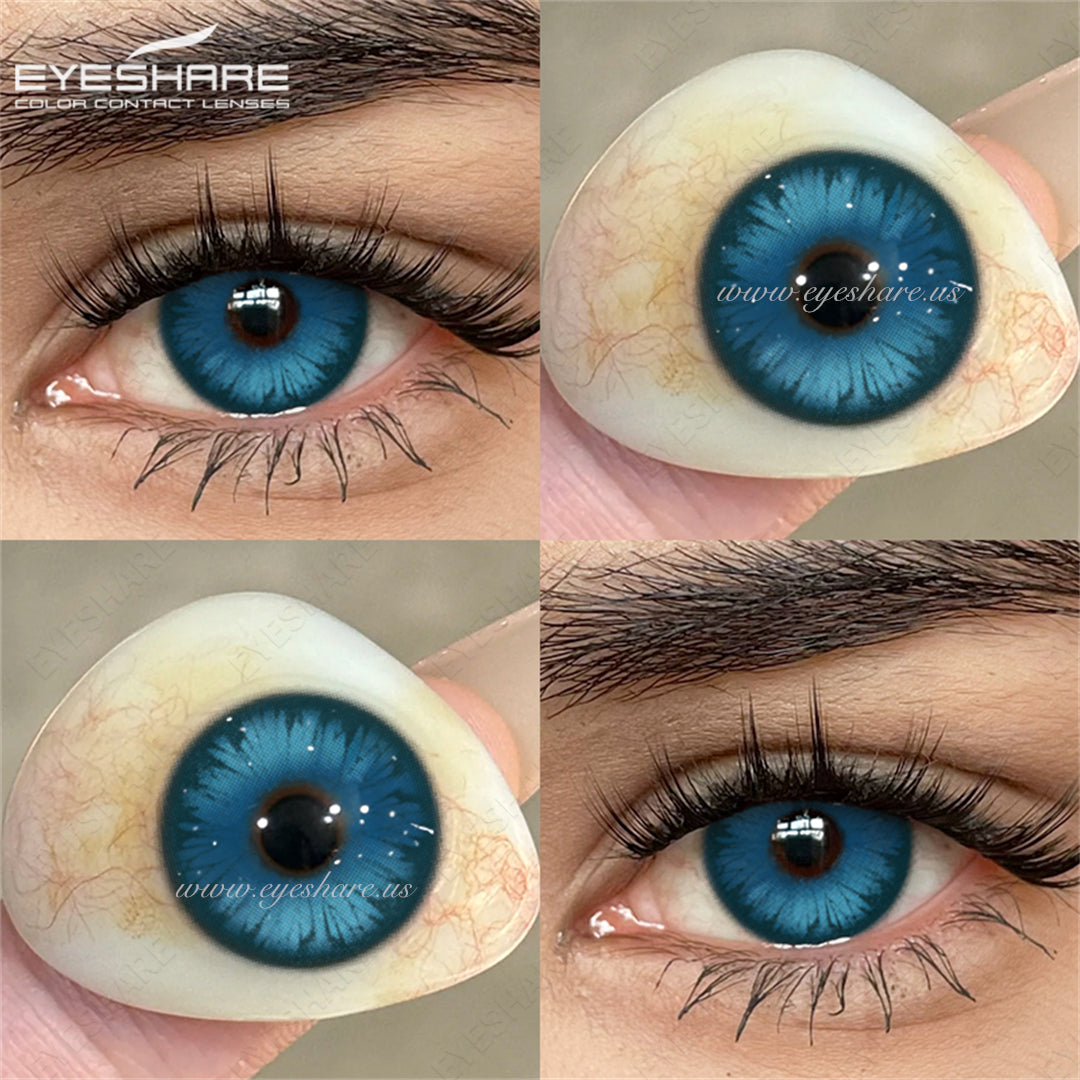 Cosplay Montreux Blue 14.5mm 1 Pair | 1 Year