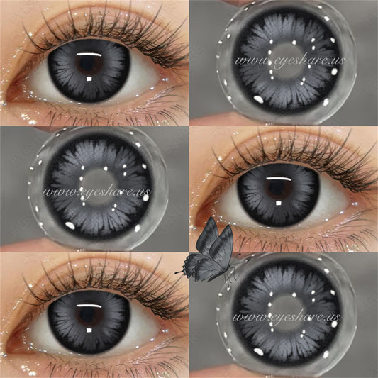 Cosplay Montreux Gray 14.5mm 1 Pair | 1 Year