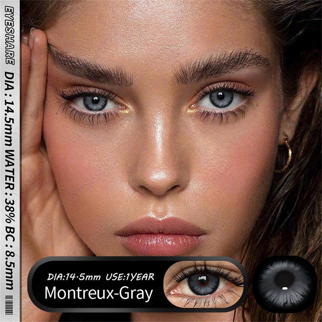 Cosplay Montreux Gray 14.5mm 1 Pair | 1 Year