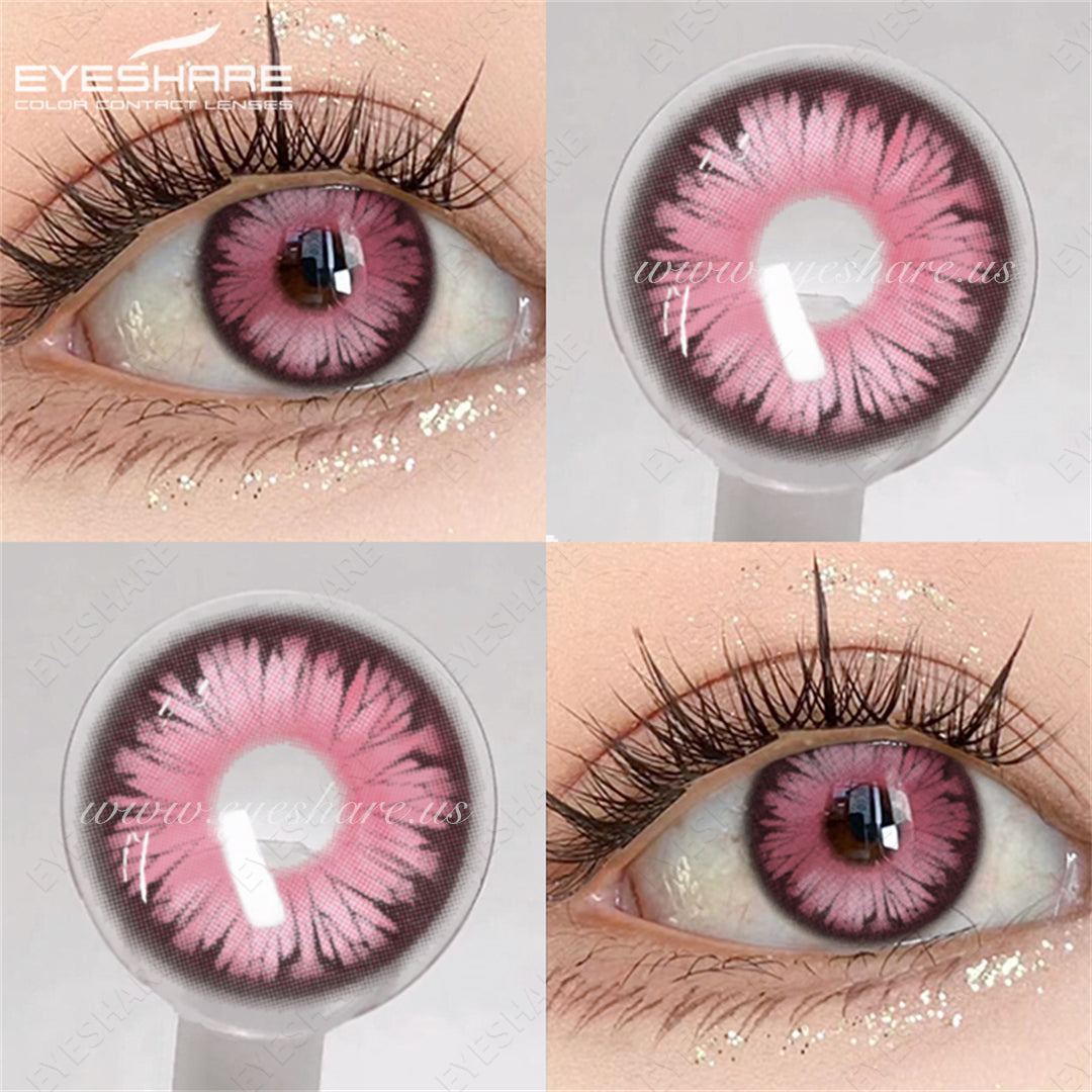 Cosplay Montreux Pink 14.5mm 1 Pair | 1 Year