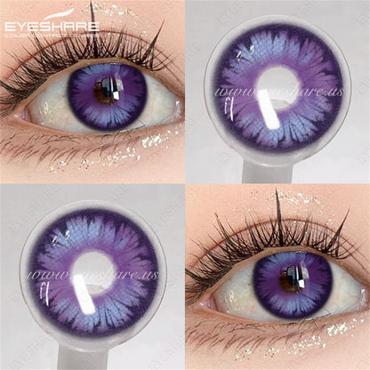 Cosplay Montreux Purple 14.5mm 1 Pair | 1 Year