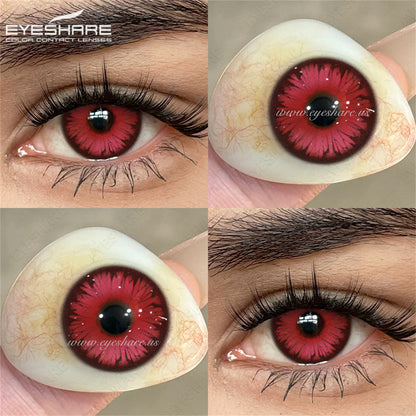 Cosplay Montreux Red 14.5mm 1 Pair | 1 Year