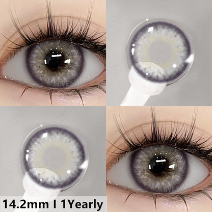 Myakhie Violet Gray 14.2mm 1 Pair | 1 Year