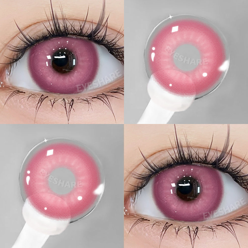 Cosplay Nebula Pink 14.0mm 1 Pair | 1 Year